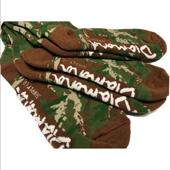Diamond Supply Co. OG Script High Socks Camo - Picture 2 of 6